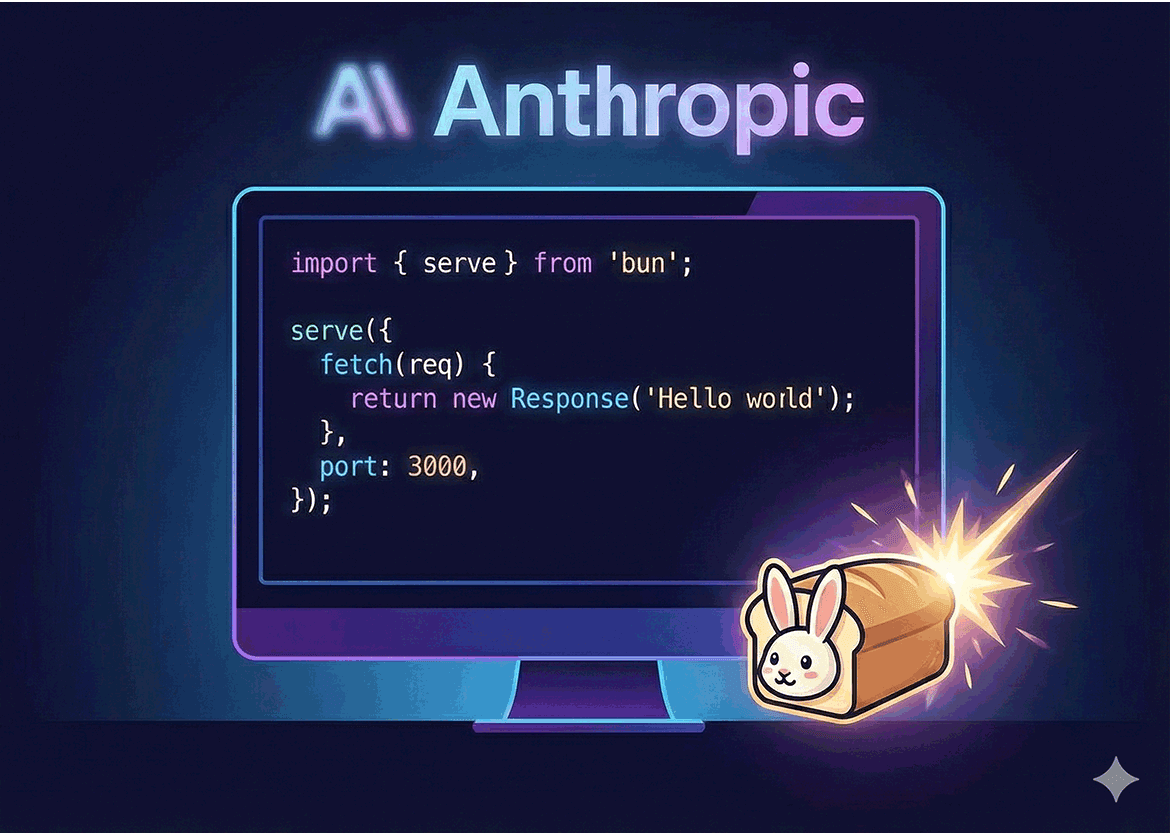 Anthropic integra Bun en su plataforma de codificación AI