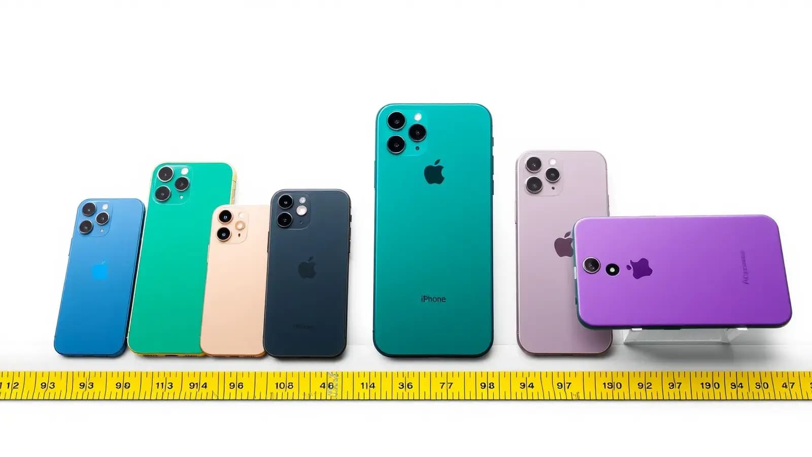 Línea del tiempo interactiva de iPhone: todos los modelos, tamaños y colores